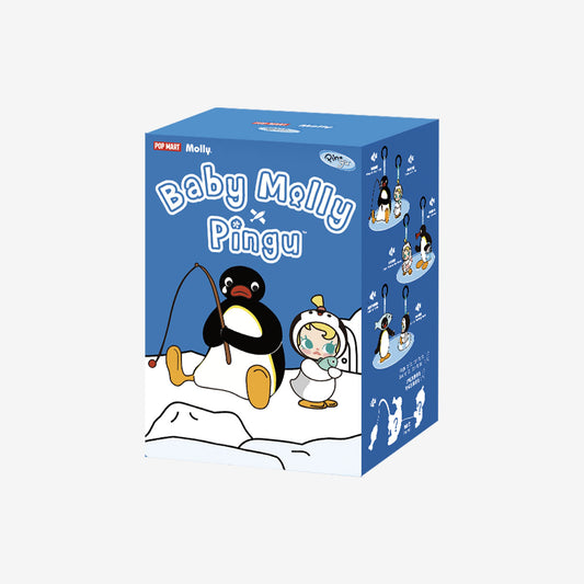 279. Baby Molly × Pingu Happy Fishing Series-Vinyl Plush Pendant Blind Box