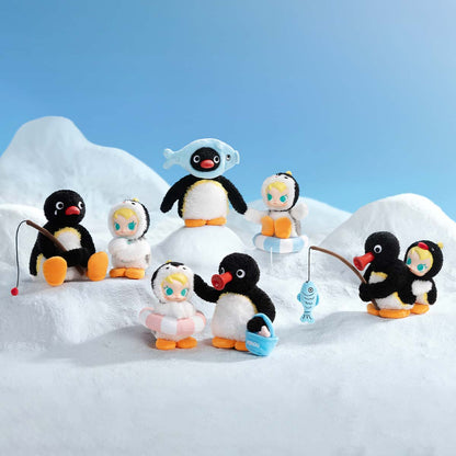 279. Baby Molly × Pingu Happy Fishing Series-Vinyl Plush Pendant Blind Box