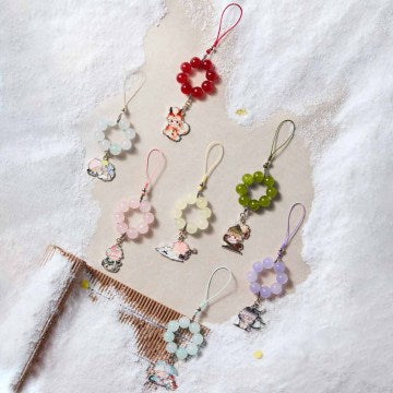 308. DIMOO Stories in the Cup Series-Beaded Pendant Blind Box