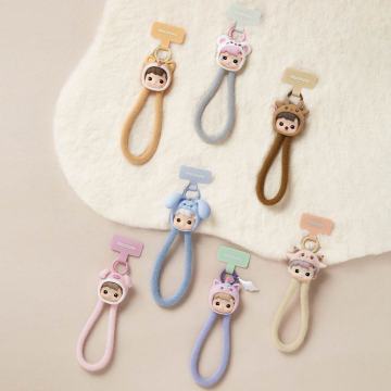 346. HACIPUPU Snuggle With You Series-Phone Lanyard Blind Box