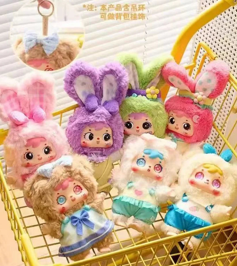 339. TYKE THREE Happy Picnic of Bear and Rabbit Plush Blind Box