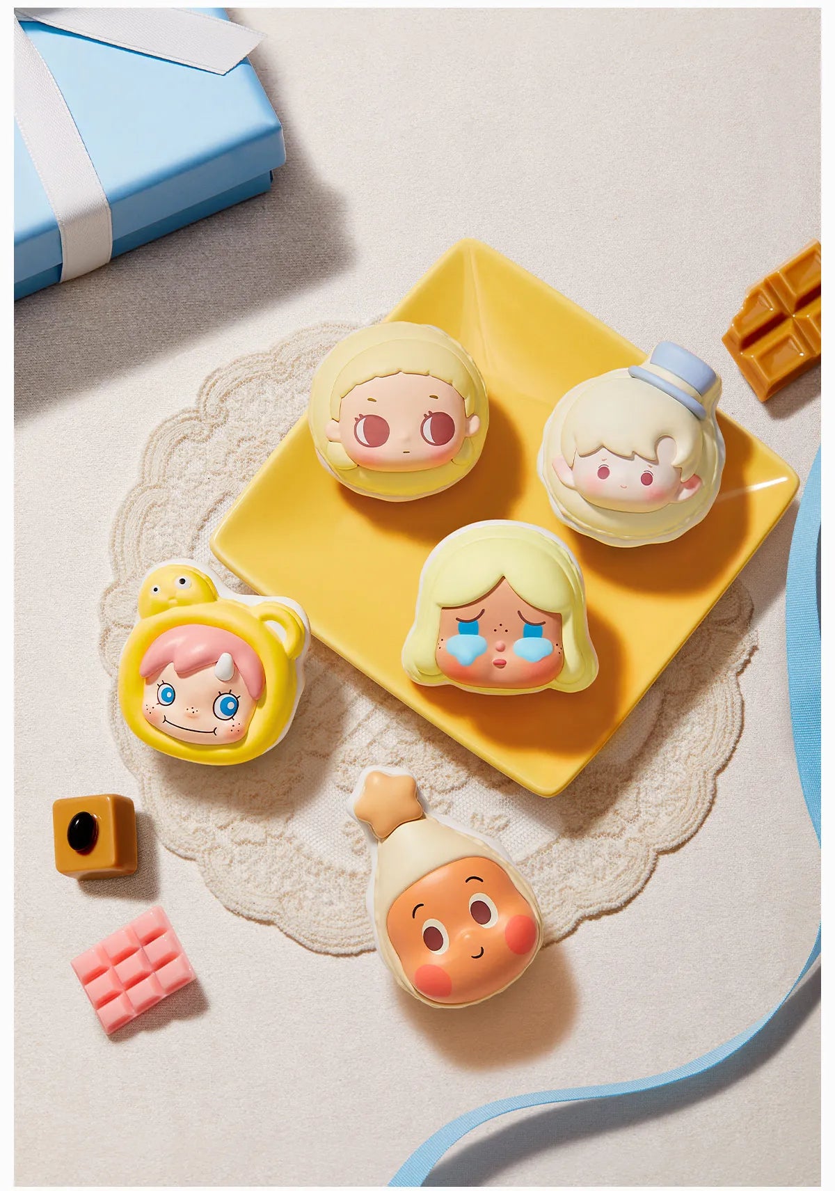 379. POP BEAN Macaron Dessert Series Box Set