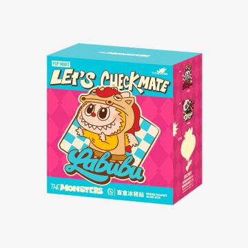 382. THE MONSTERS Let's Checkmate Series-Fridge Magnet Blind Box
