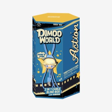 462. DIMOO WORLD Series-2 in 1 Cable Blind Box