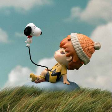 518. Hirono × Snoopy Figure(pre-order)