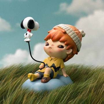 518. Hirono × Snoopy Figure(pre-order)