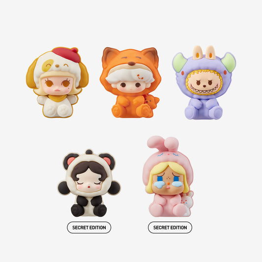 532. Bubble Cute Particle Pajama Party Series Decorative Buckle Set