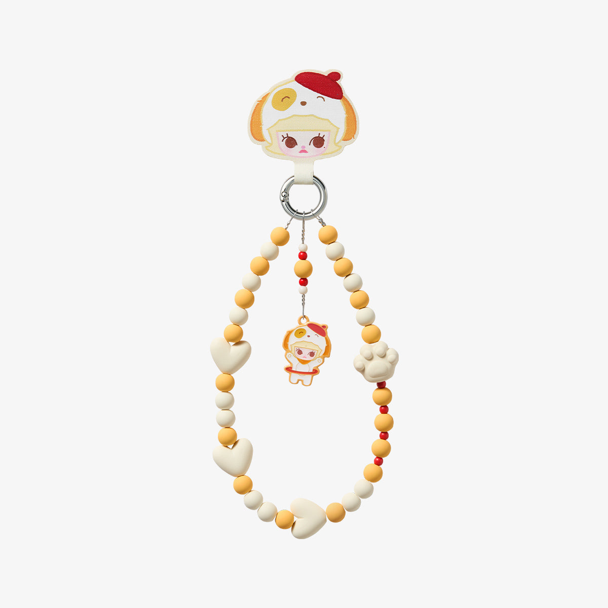 533. POP BEAN Pajama Party mobile phone chain