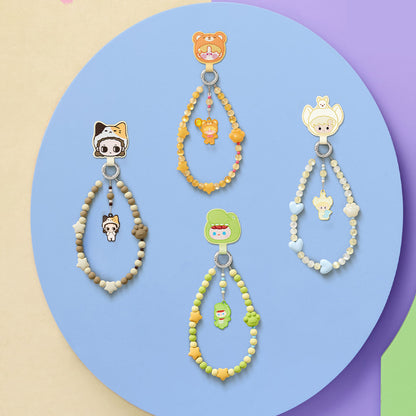 533. POP BEAN Pajama Party mobile phone chain
