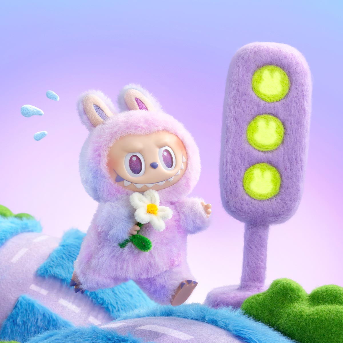 540. THE MONSTERS Big into Energy Series-Vinyl Plush Pendant Blind Box