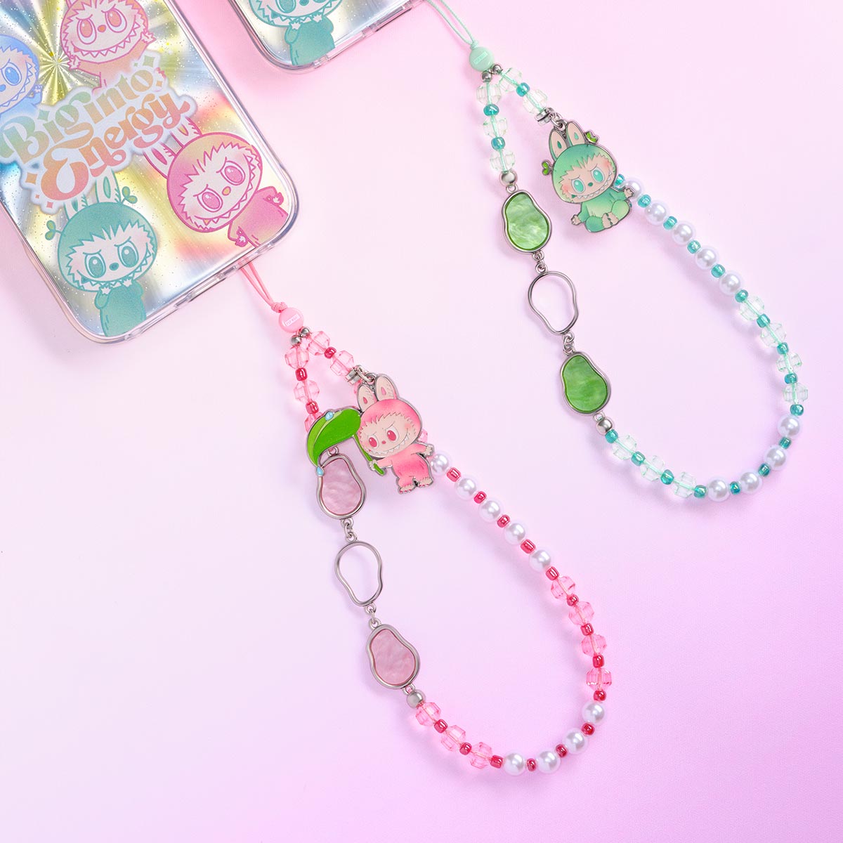 542. THE MONSTERS Big into Energy Series-Phone Charm Blind Box