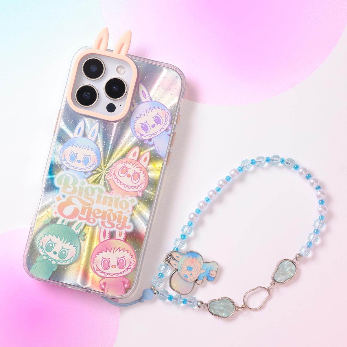 542. THE MONSTERS Big into Energy Series-Phone Charm Blind Box
