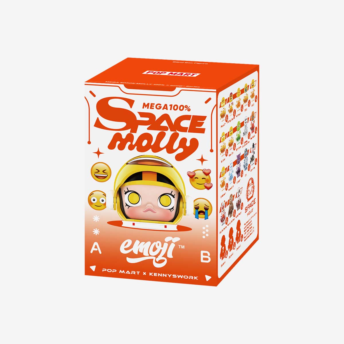 541. MEGA SPACE MOLLY 100% × emoji™ Series