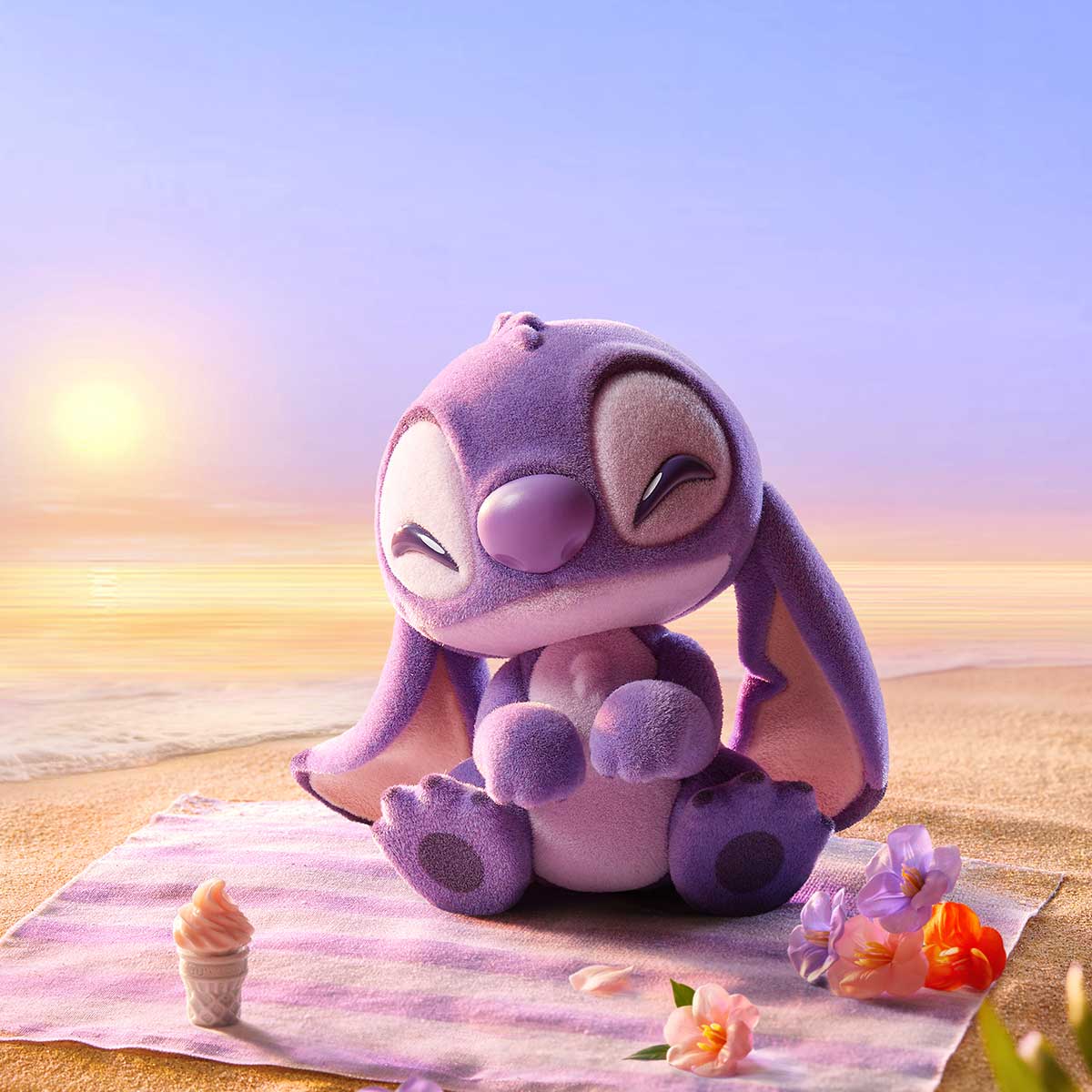 554. Stitch Little Emotions Series Figures