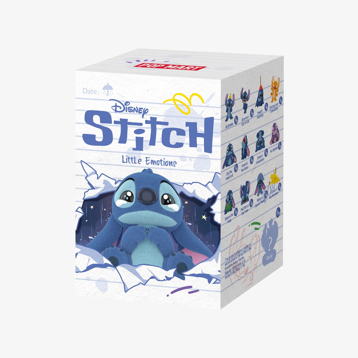 554. Stitch Little Emotions Series Figures