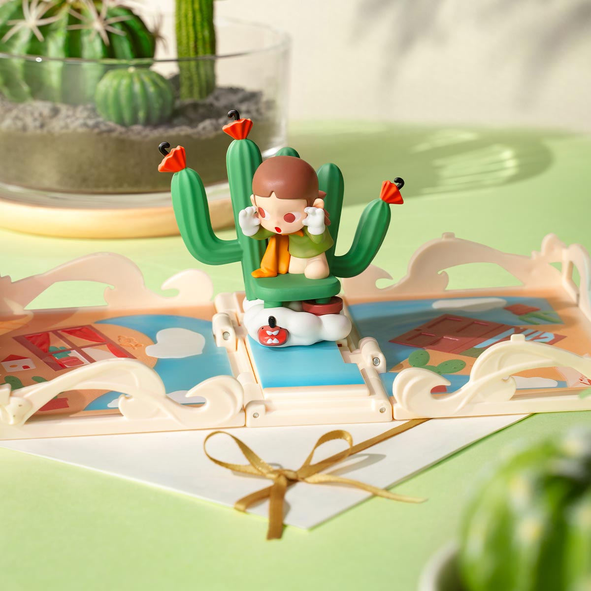 555. Gift For You Greeting Card Series Scene Sets