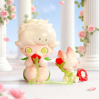565. DIMOO Whisper of the Rose Figure Hanging Card