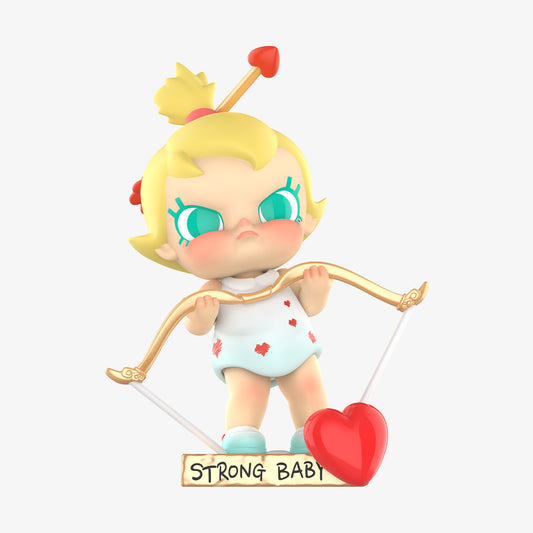 566. Baby Molly Little God of Love Figure Hanging Card