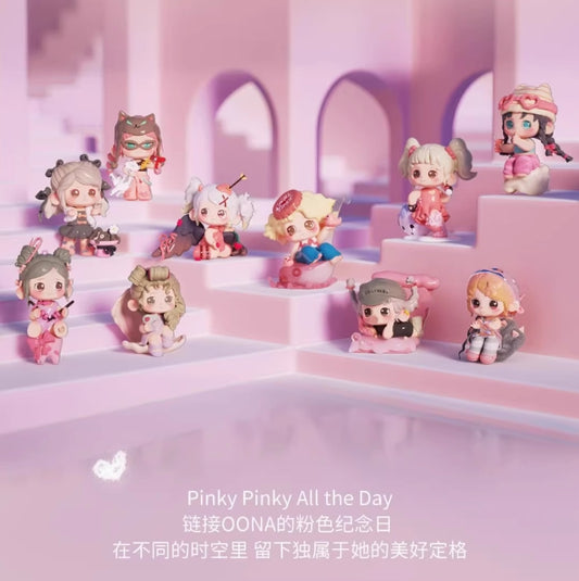 550. OONA V2 All PINK Day Series Figure Blind Box