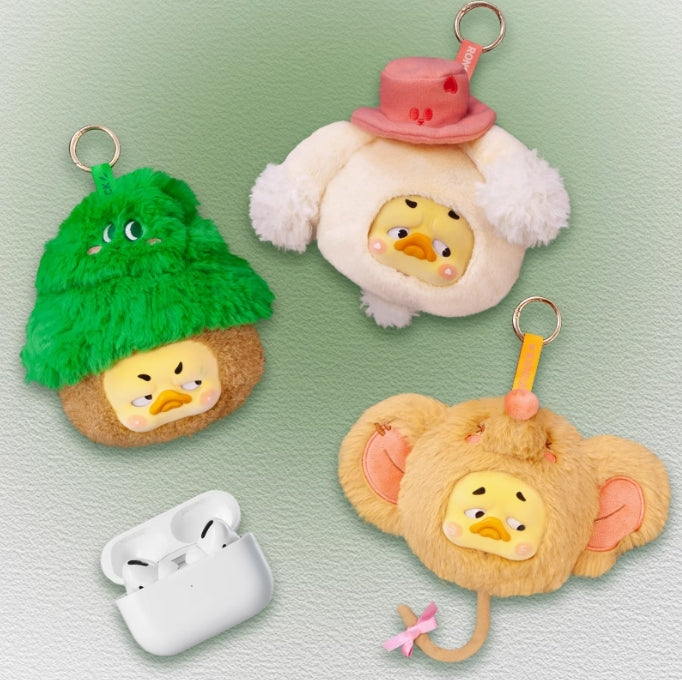 569. Upset Duck Fable Rebels Duck Plush Earphone Case
