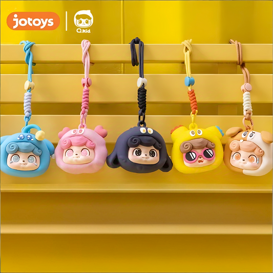574. Q.Kid Emotional Monsters Series Earphone Bag Blind Box