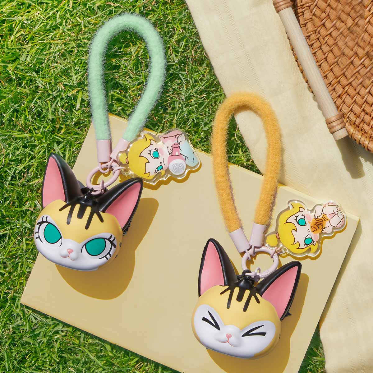 603. Baby Molly & Baby Tabby Series-Pinch Pendant Blind Box