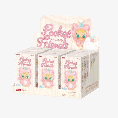 600. Baby Molly Pocket Friends Series-Vinyl Plush Pendant Blind Box