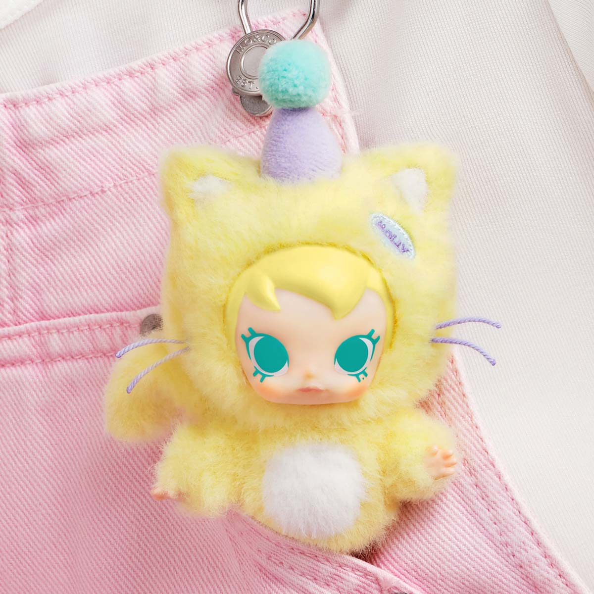 600. Baby Molly Pocket Friends Series-Vinyl Plush Pendant Blind Box