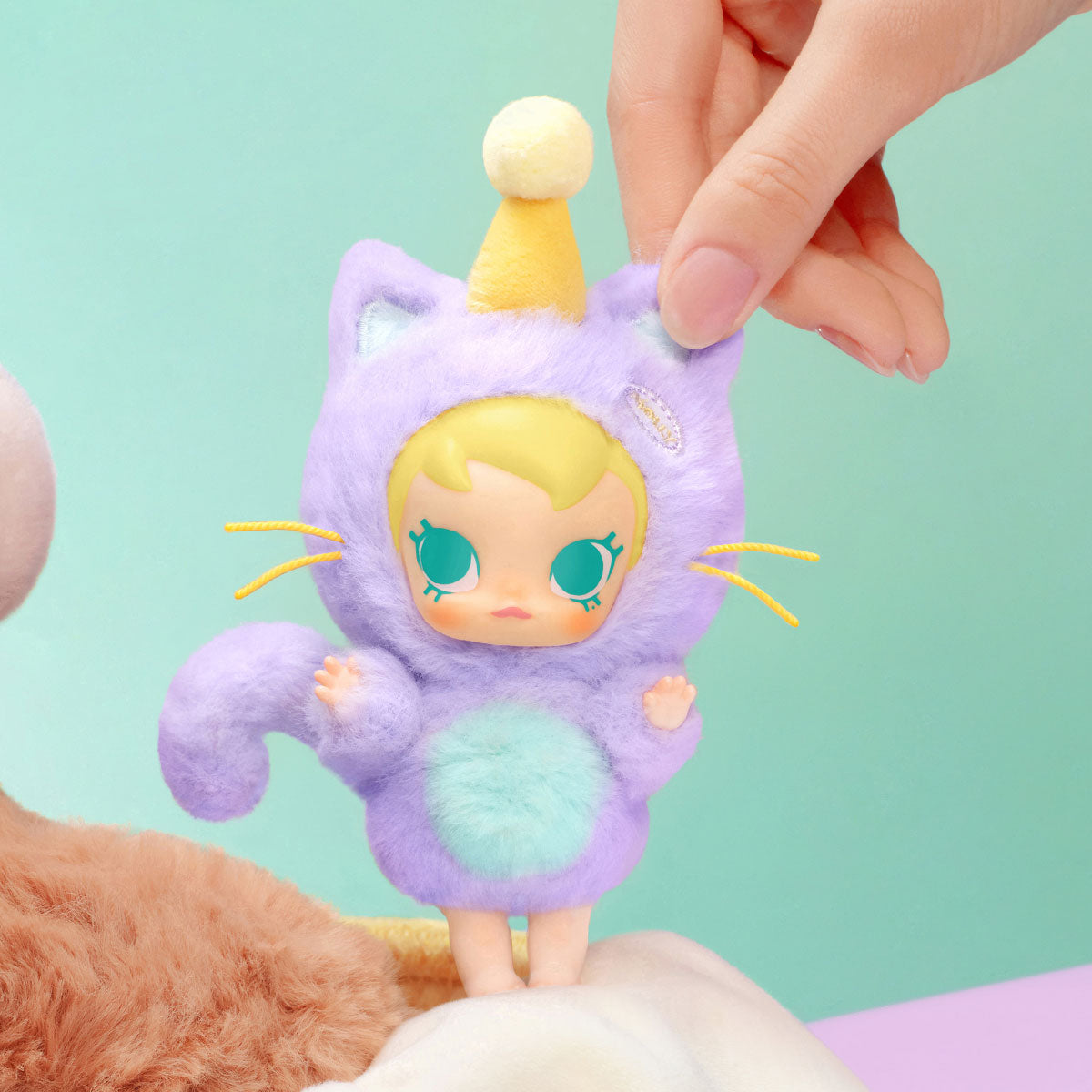 600. Baby Molly Pocket Friends Series-Vinyl Plush Pendant Blind Box