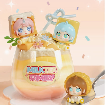 593. Keeno Milk Tea Family Series Beans Blind Box