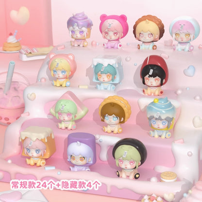 593. Keeno Milk Tea Family Series Beans Blind Box