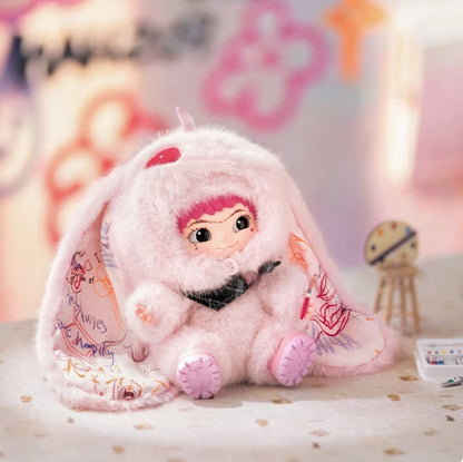 596. Wakuku V2 Fox and Bunny Trick or Treat Series Plush Blind box