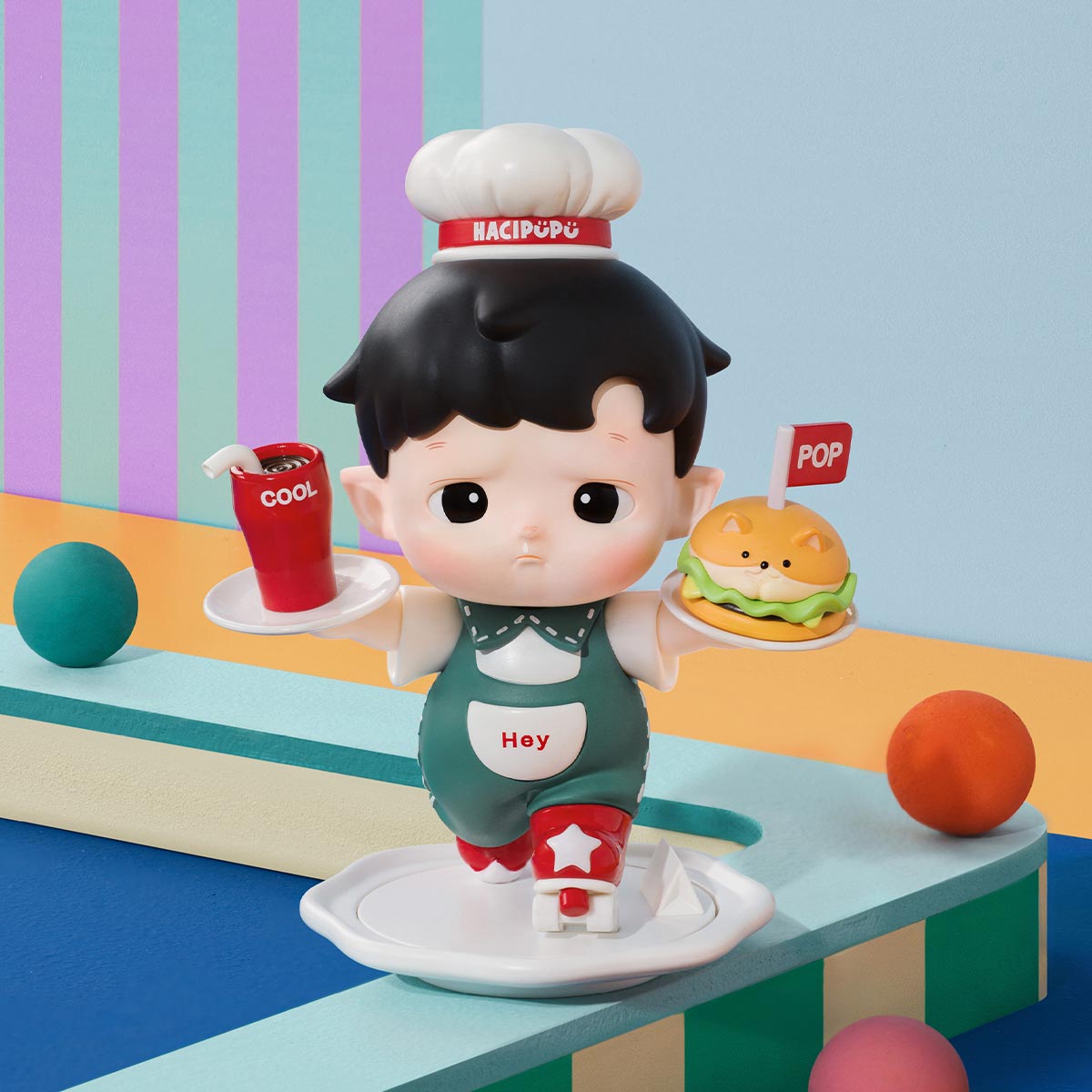 618. HACIPUPU Rolling Time Machine Series Figures