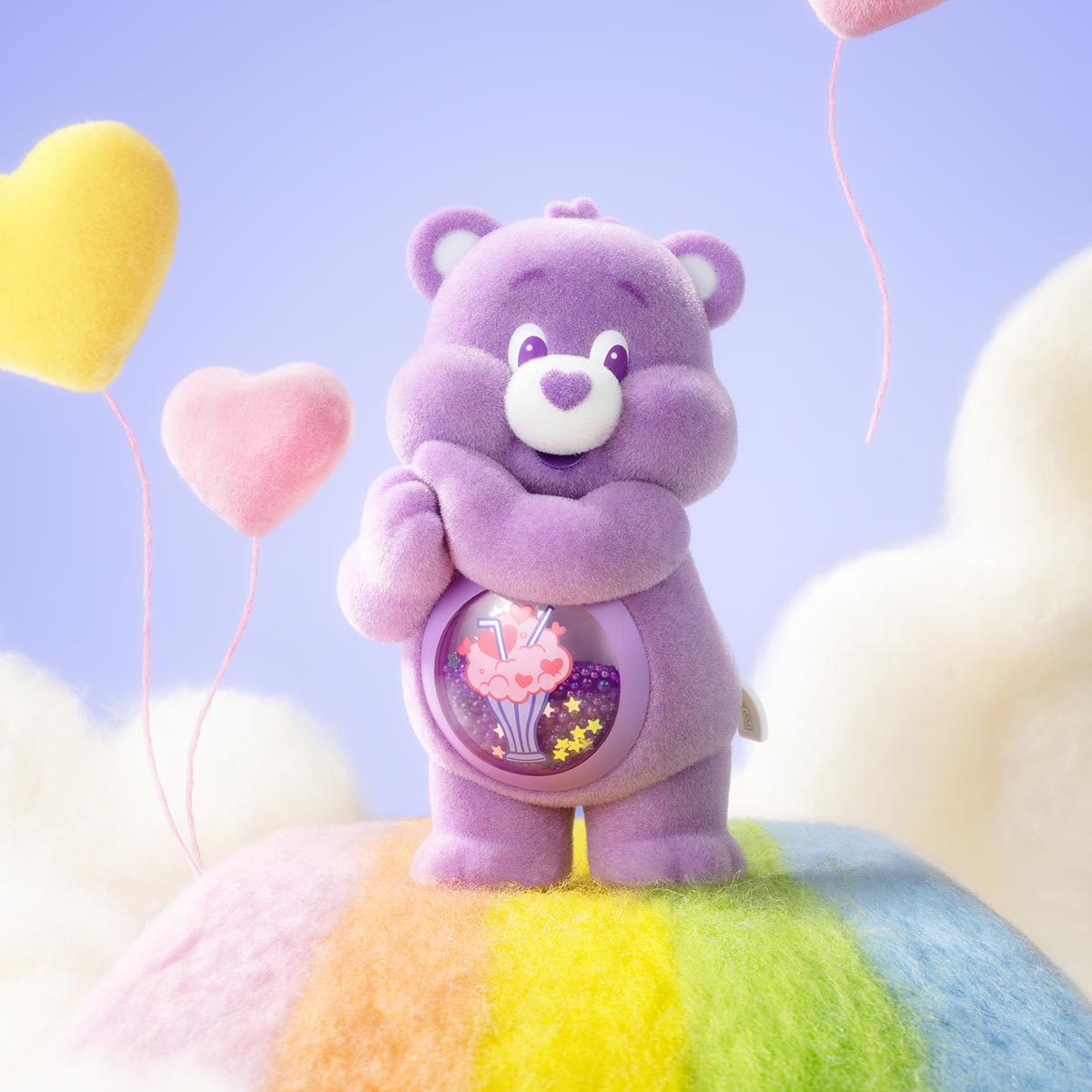 627. Care Bears Colorful Hugs Series Figures