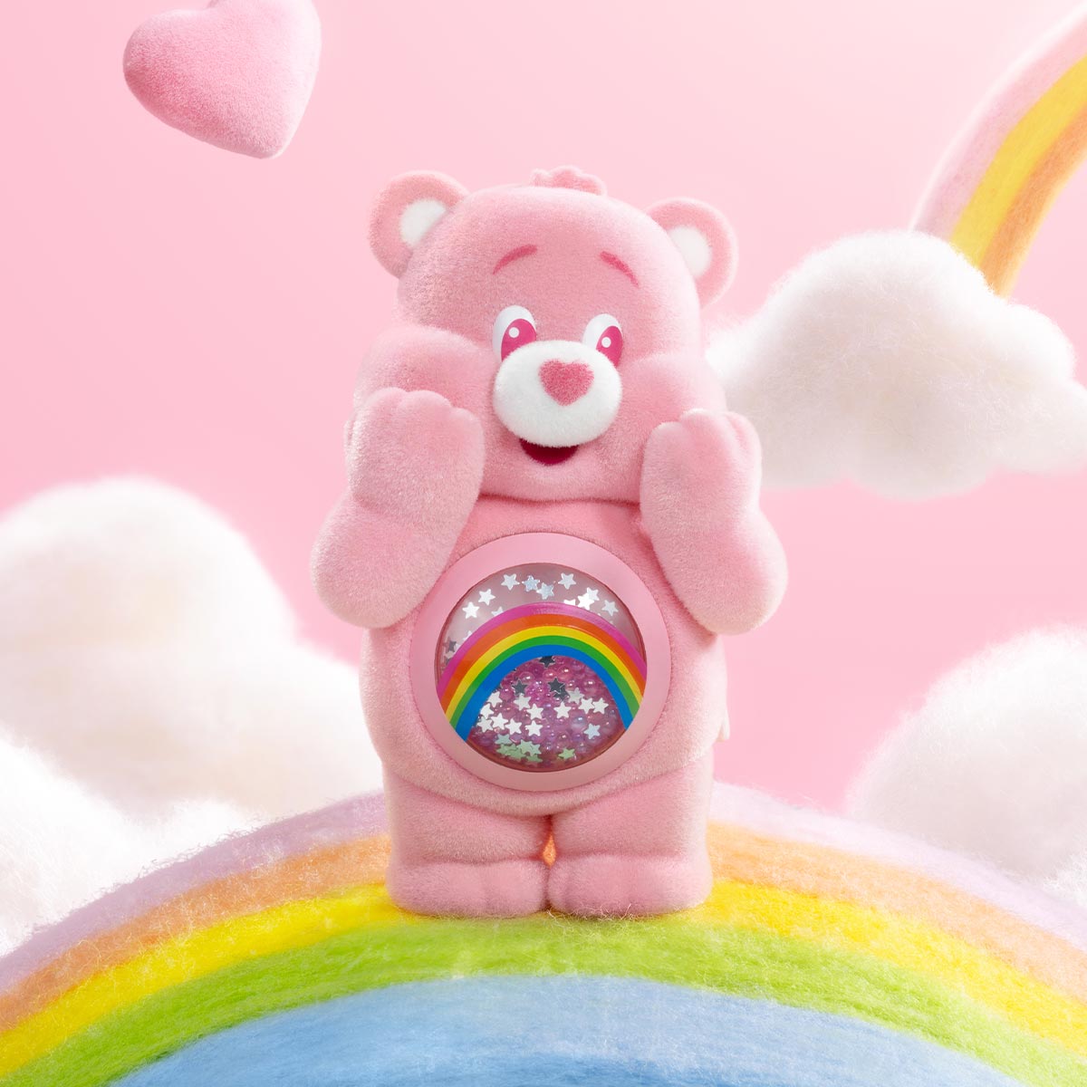 627. Care Bears Colorful Hugs Series Figures