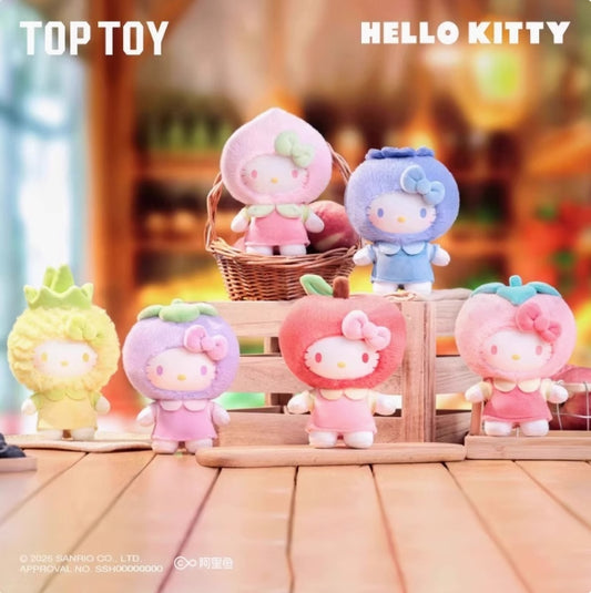 634. Hello Kitty Fruity Paradise Series Plush Blind Box