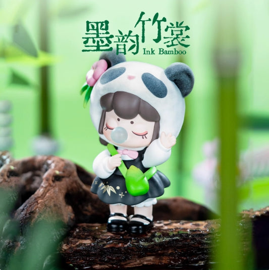 653. Nanci Ink Bamboo Hanging Card