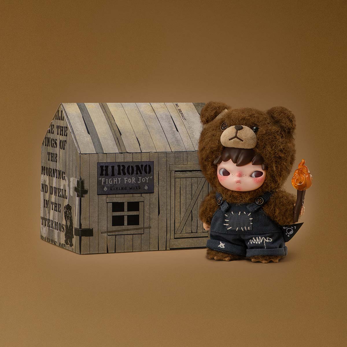 679. Hirono Living Wild-Fight for Joy Plush Doll(pre-order)