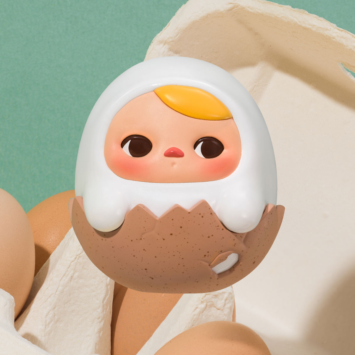690. PUCKY Egg Beanie Series Figures