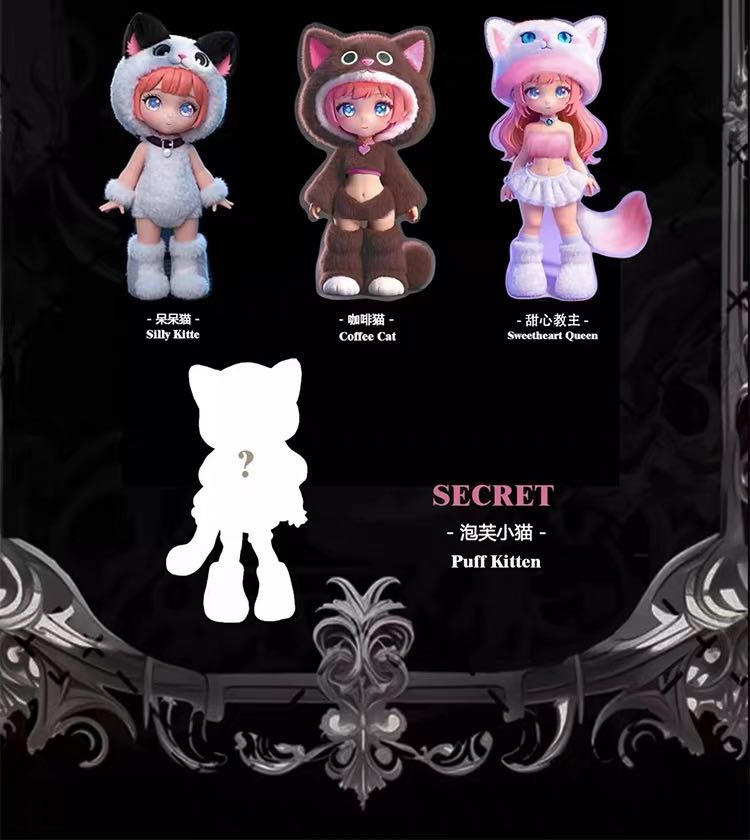 697. Wonderland of Cat Island BJD Blind Box