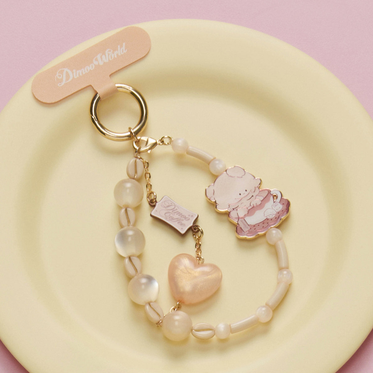 780. DIMOO Crush on Coffee Series-Phone Charm Blind Box