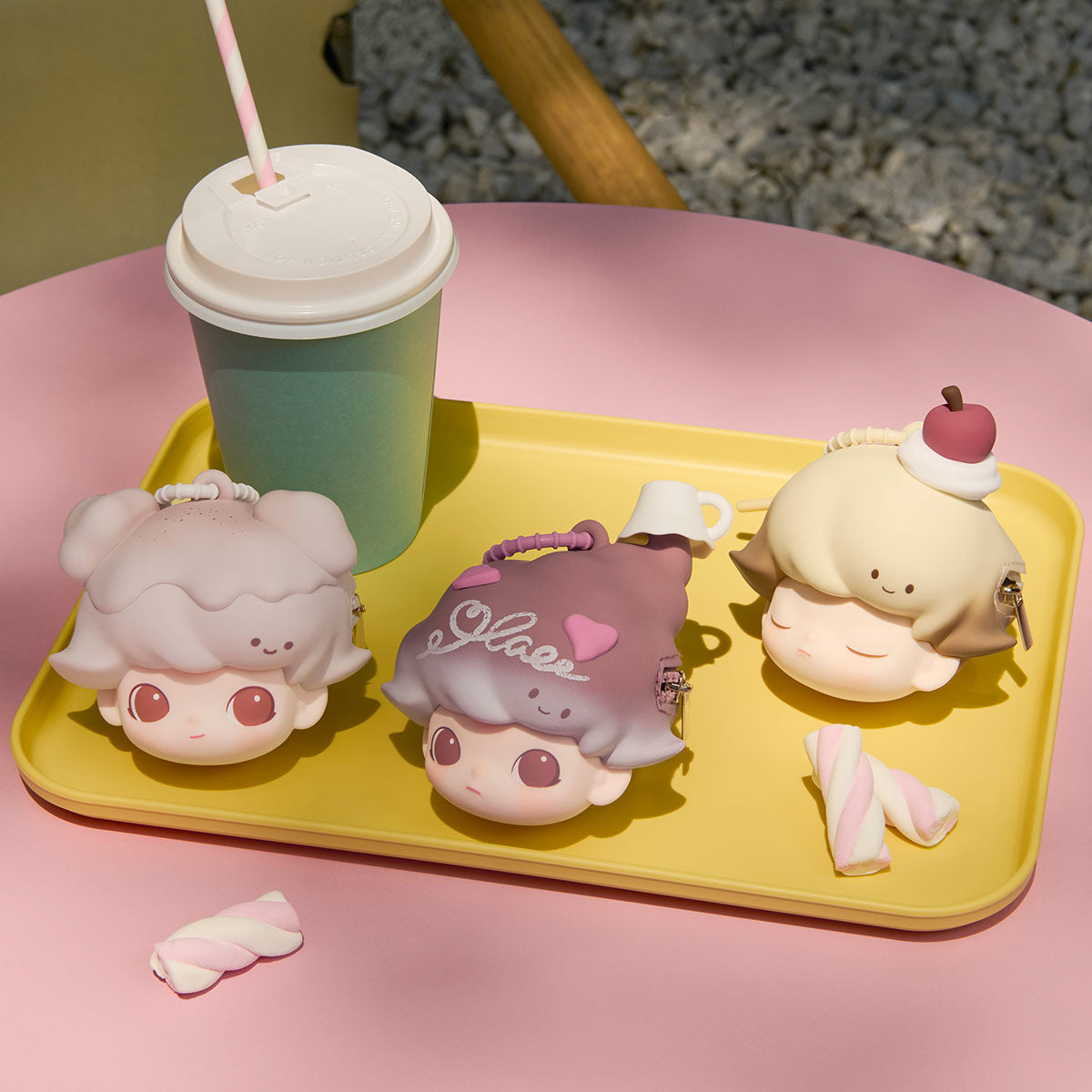 777. DIMOO Crush on Coffee Series-Earphone Case Blind Box