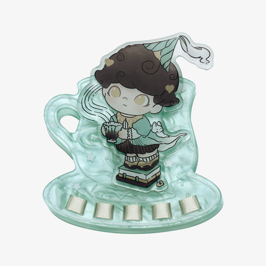 778. DIMOO Crush on Coffee Series-Acrylic Fridge Magnet Clip Blind Box