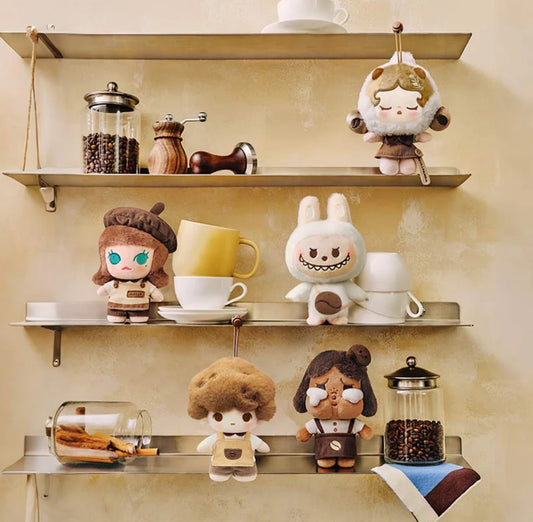 807. Popmart Coffee Shop Plush Doll Series Blind Box