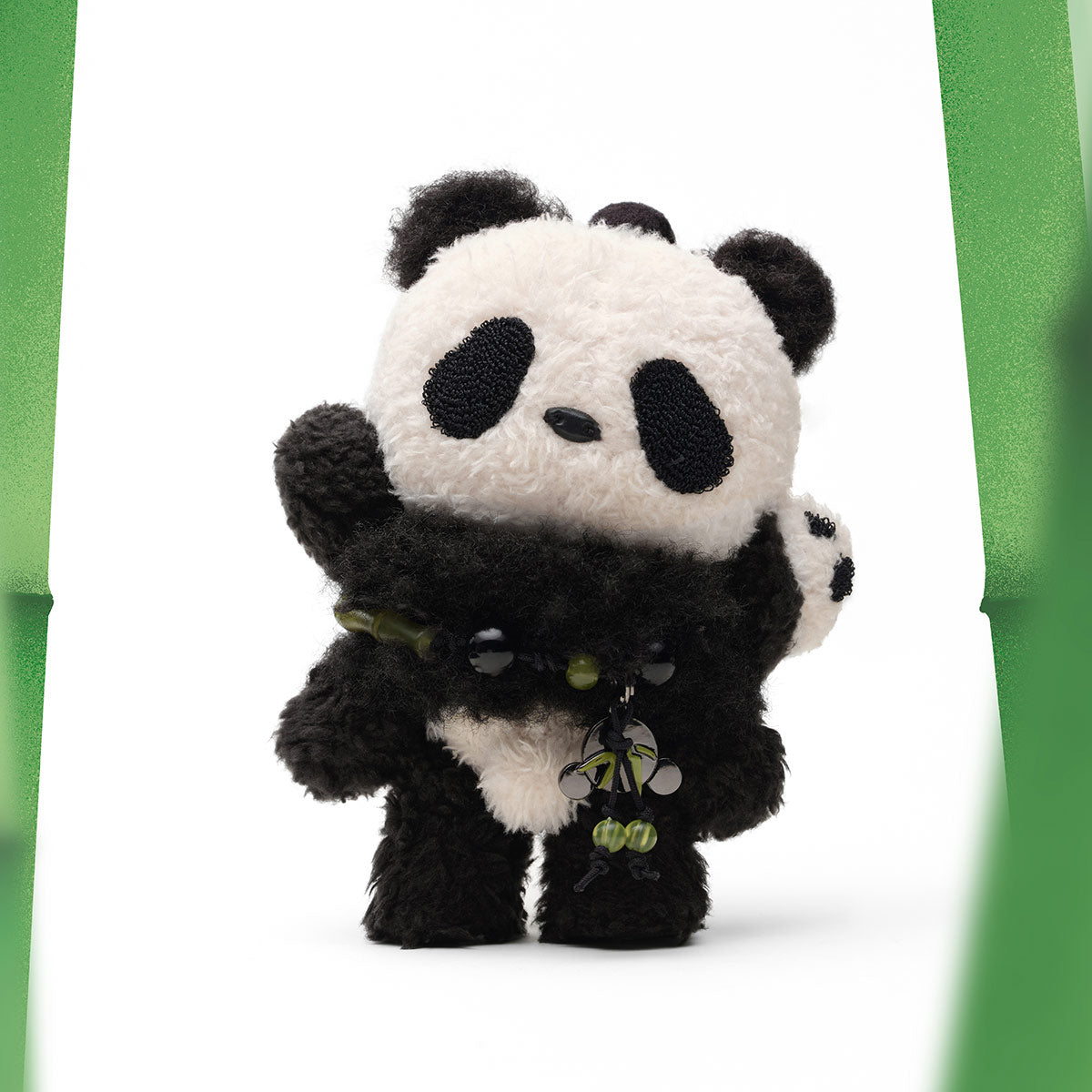 818. SKULLPANDA Lazy Panda Plush Doll Pendant