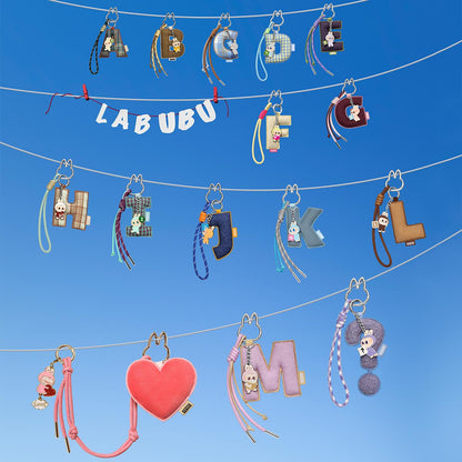 839. THE MONSTERS Pin for Love Series- Letter Pendant Blind Box
