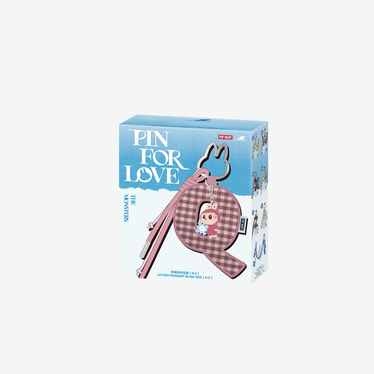 839. THE MONSTERS Pin for Love Series- Letter Pendant Blind Box