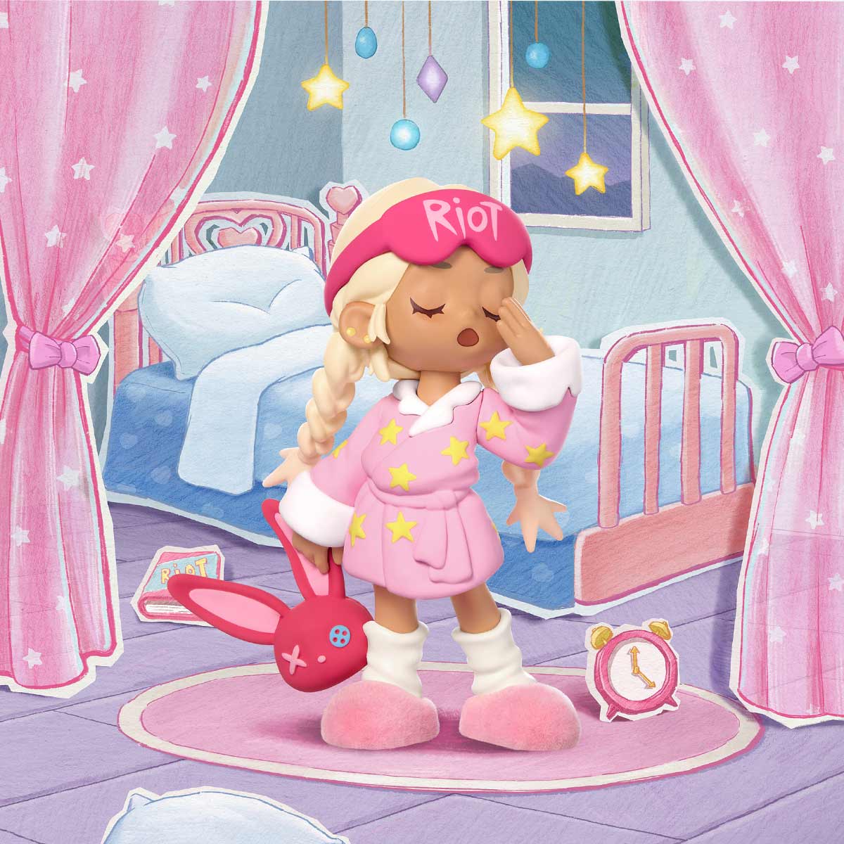 838. Lil Peach Riot Sleepover Series Figures