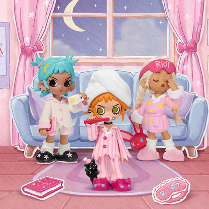 838. Lil Peach Riot Sleepover Series Figures