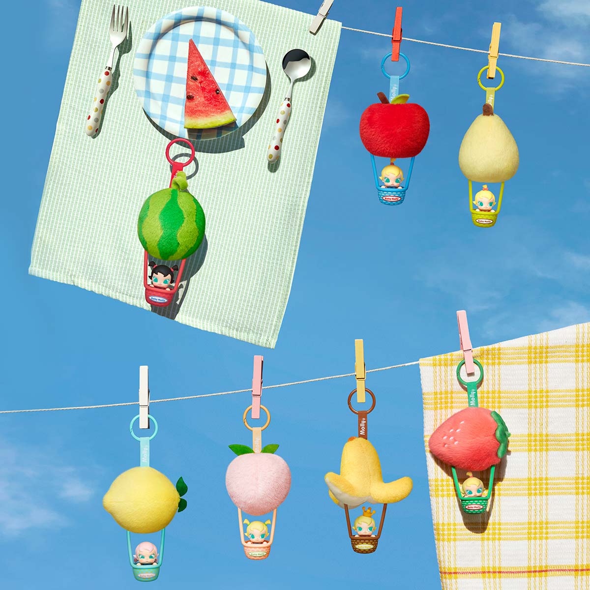894. Baby Molly Fruity Aroma Series- Sachet Pendant Blind Box